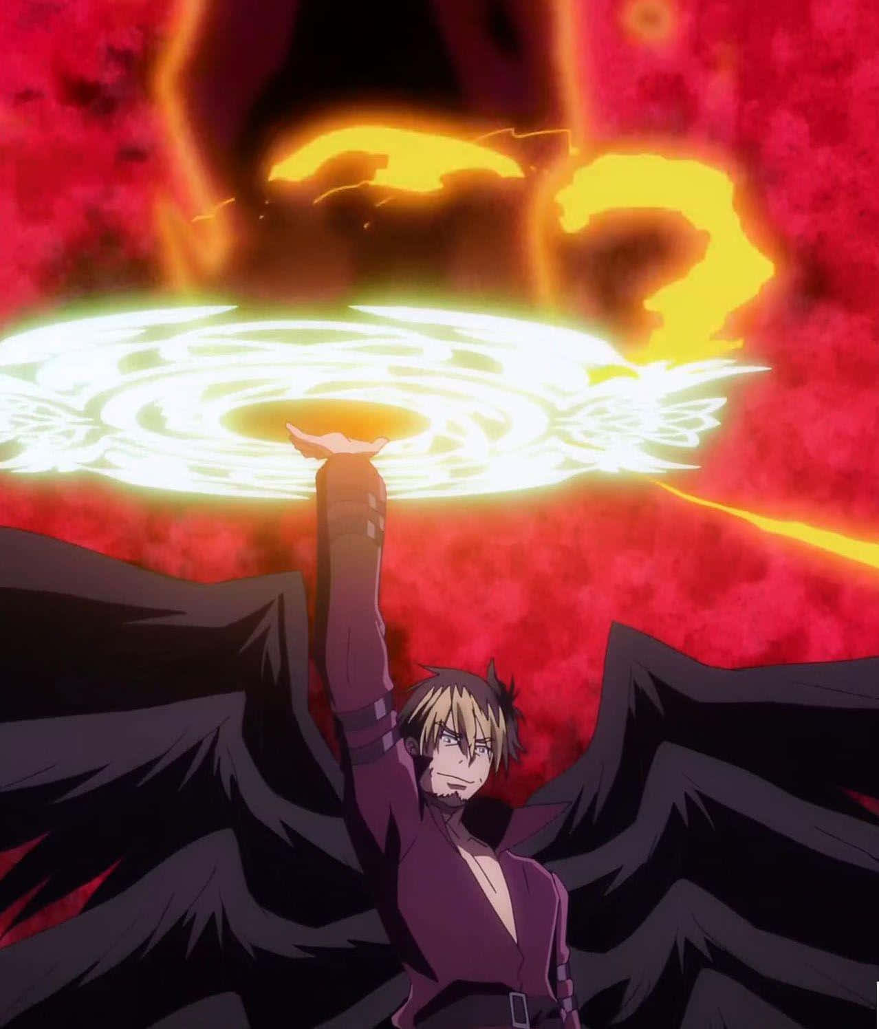 Highschool DxD, Azazel, magic circle, HD Phone Wallpaper