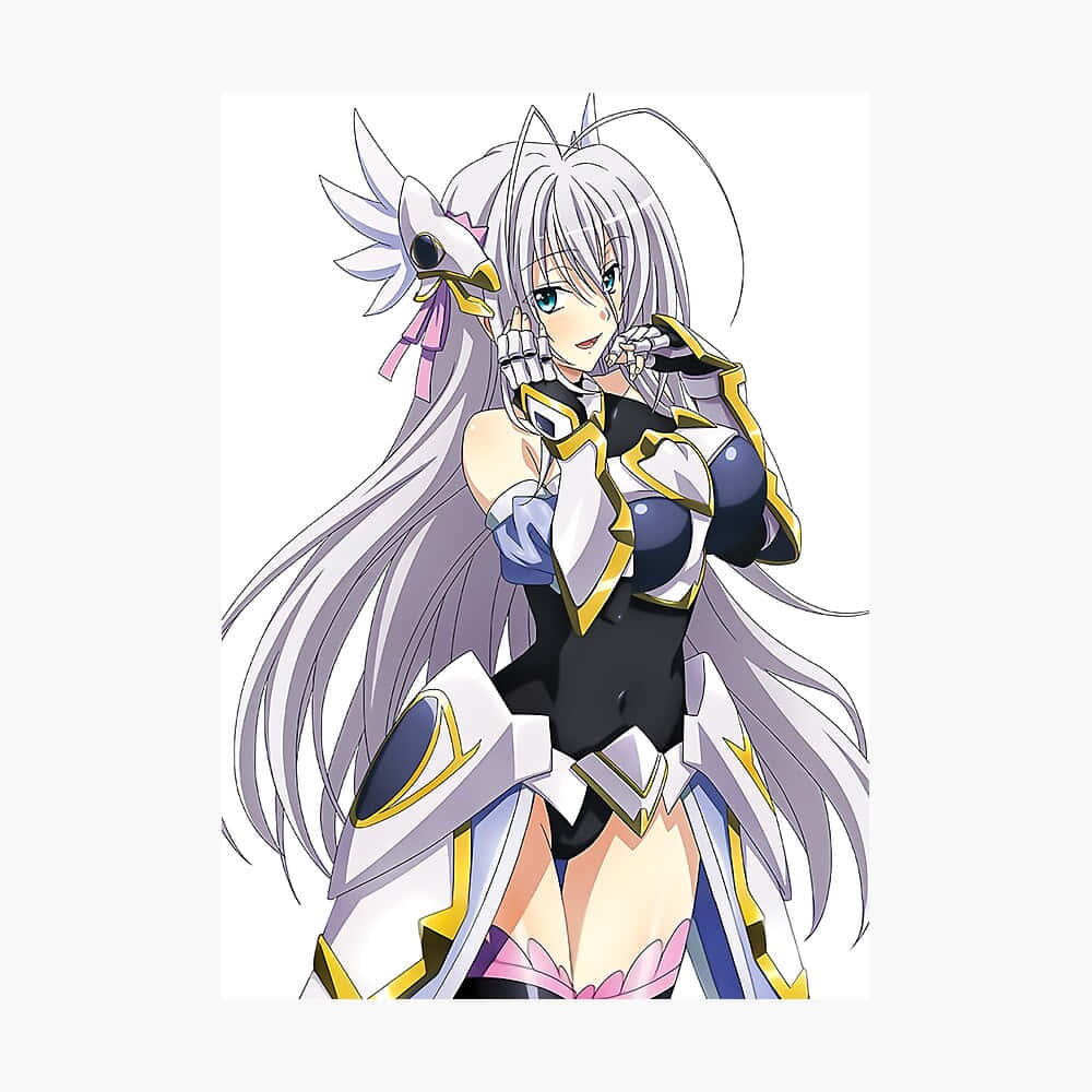Highschool DxD, Rossweisse, mechanical arm, SD Desktop Wallpaper