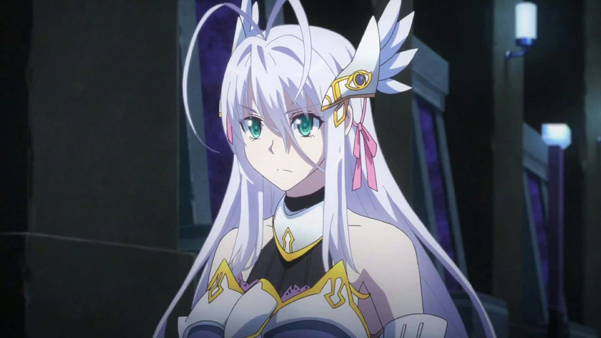 Rossweisse, Highschool DxD, white-haired, Full HD Desktop Wallpaper