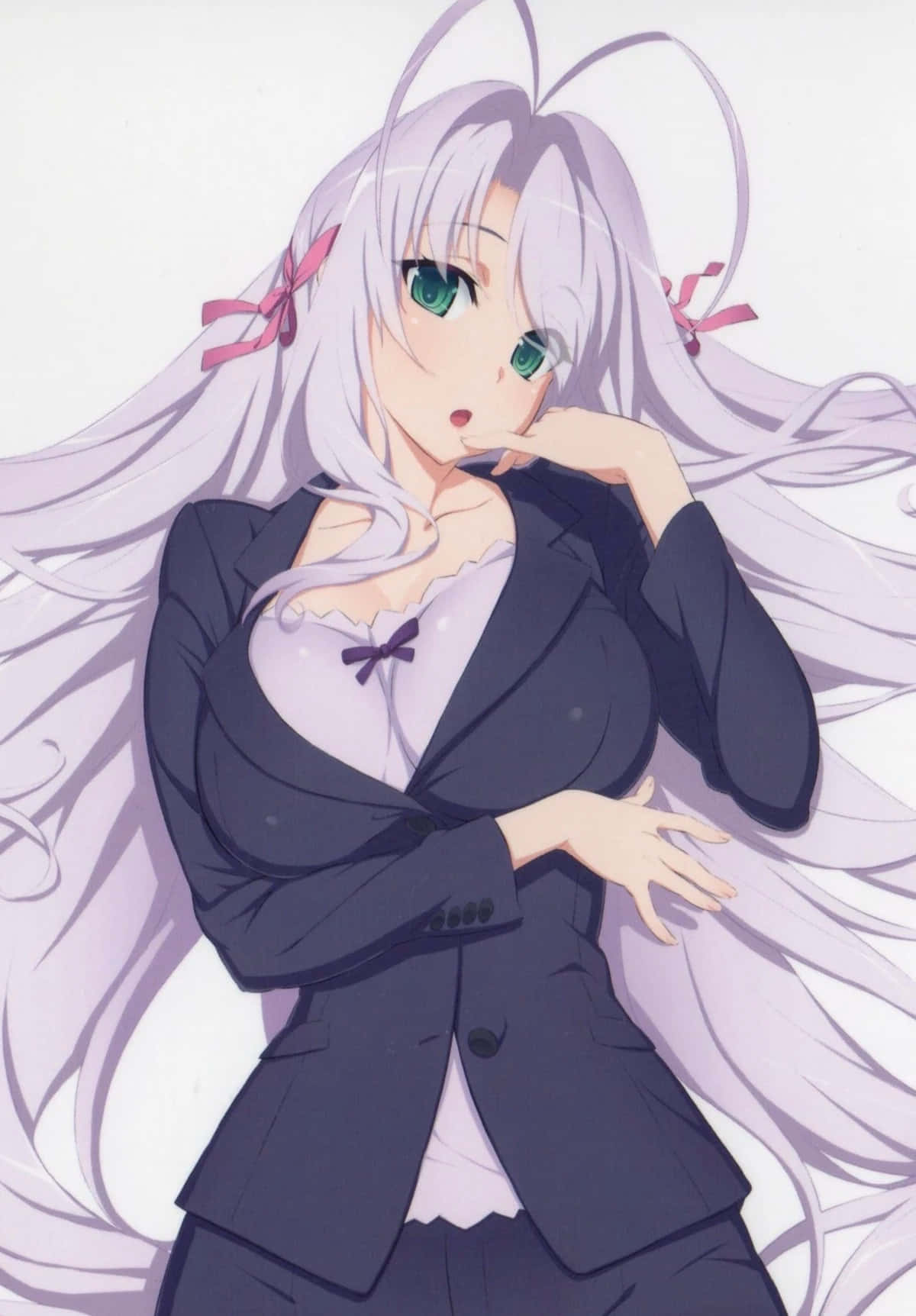 Rossweisse, Highschool DxD, anime character, HD Phone Wallpaper