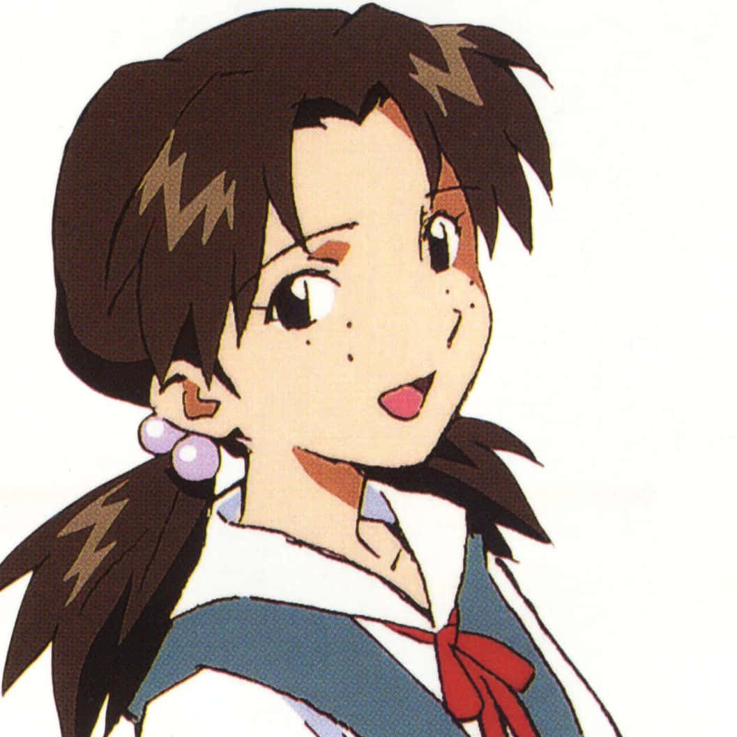 Hikari Horaki, brown hair, pigtails, SD Desktop Wallpaper