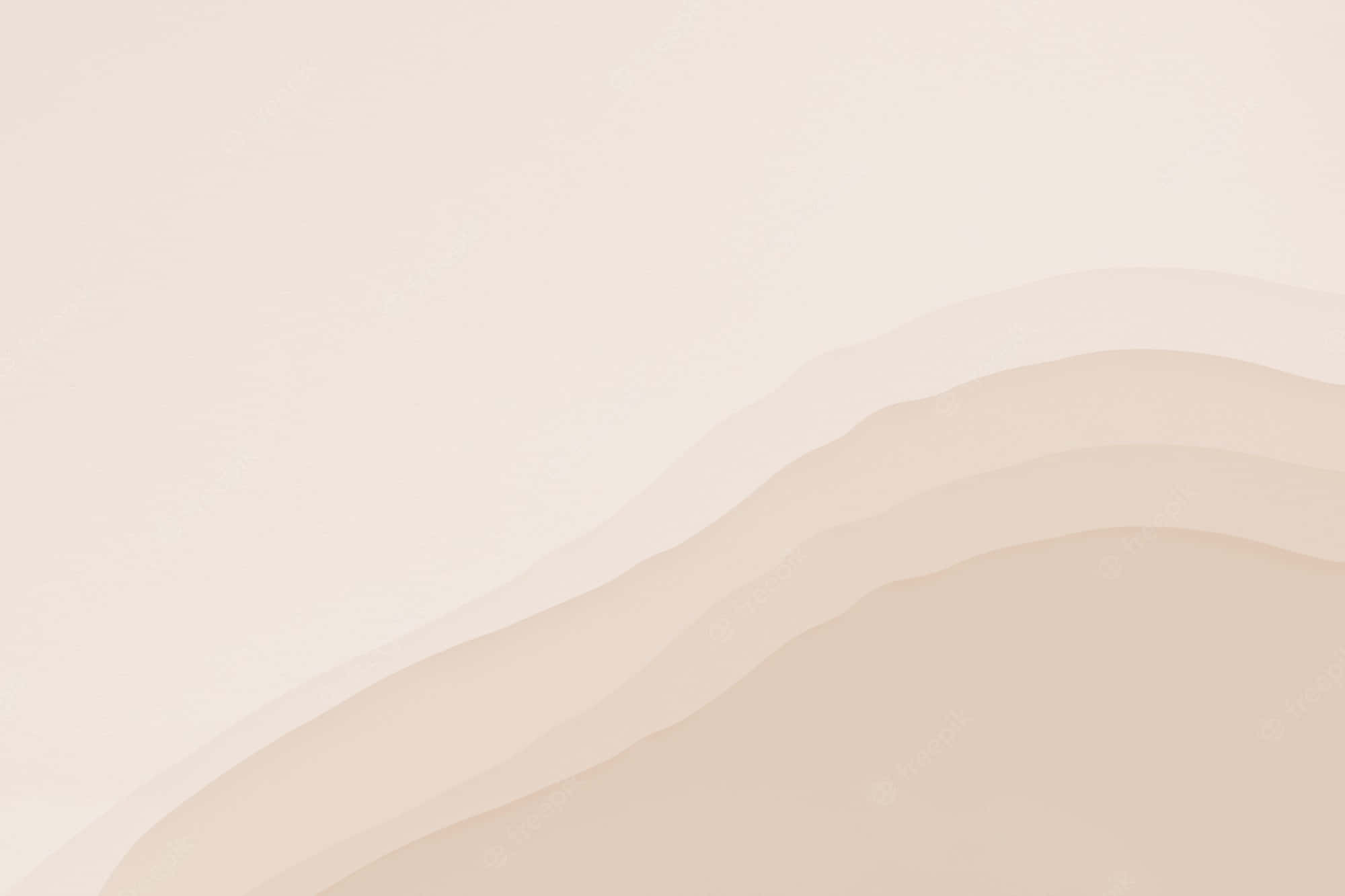 Beige Desktop Hill, beige, abstract waves, Full HD Desktop Wallpaper