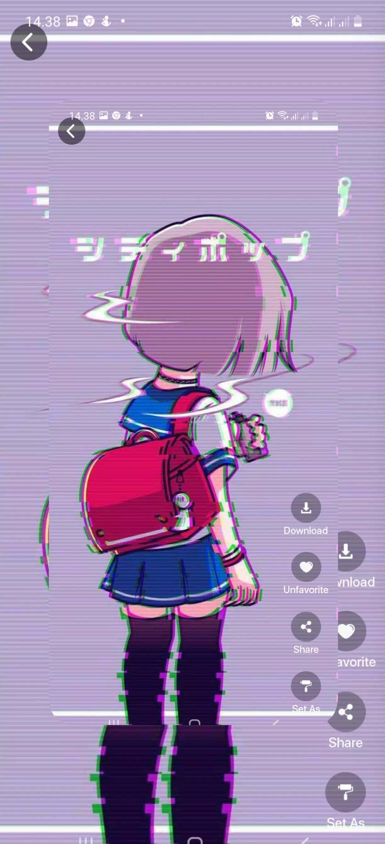 Himiko Toga, school uniform, red backpack, 2K Phone Wallpaper