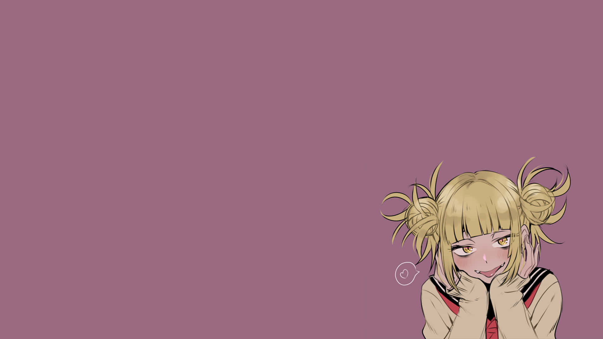 Himiko Toga, blonde pigtails, anime girl, Full HD Desktop Wallpaper