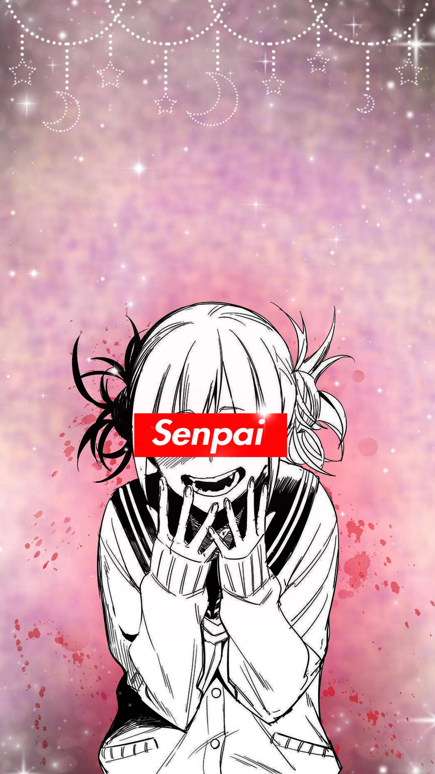 Himiko Toga, school uniform, black and white anime girl, 2K Phone Wallpaper