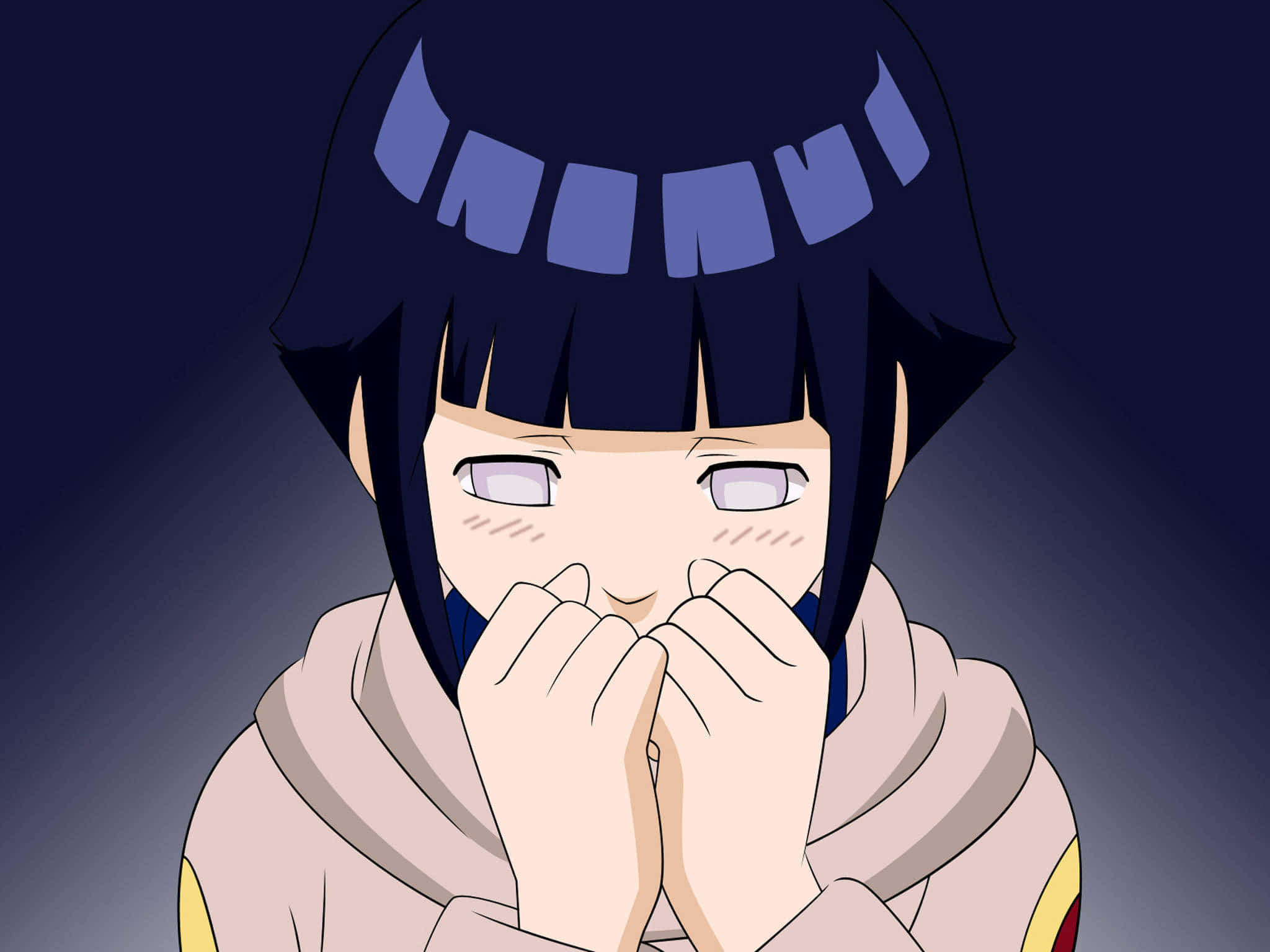 Hinata Hyuga, dark hair, headband, Full HD Desktop Wallpaper