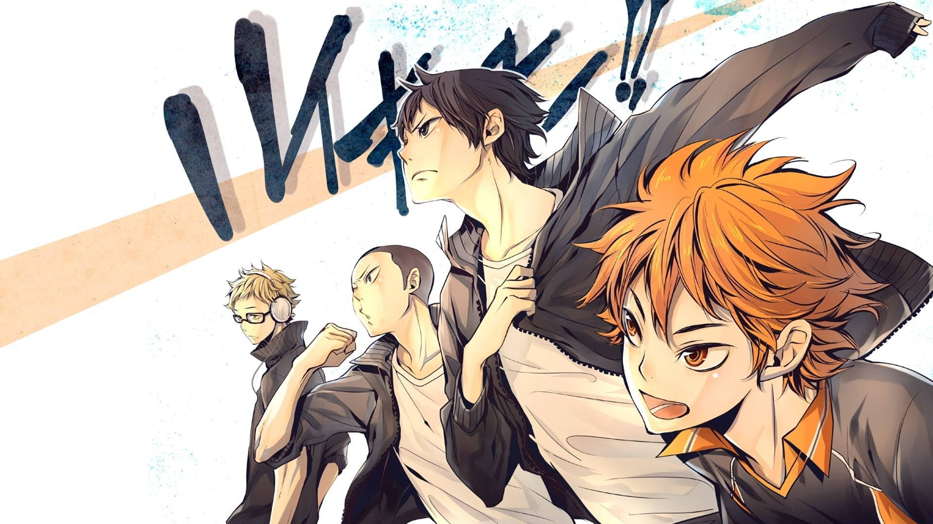Hinata Shouyou, volleyball, anime, Full HD Desktop Wallpaper