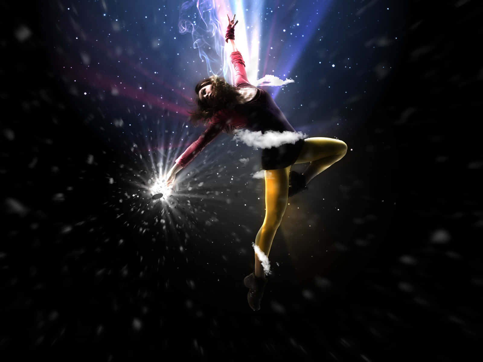 Hip Hop Free Fire, cosmic void, starlight, HD Desktop Wallpaper