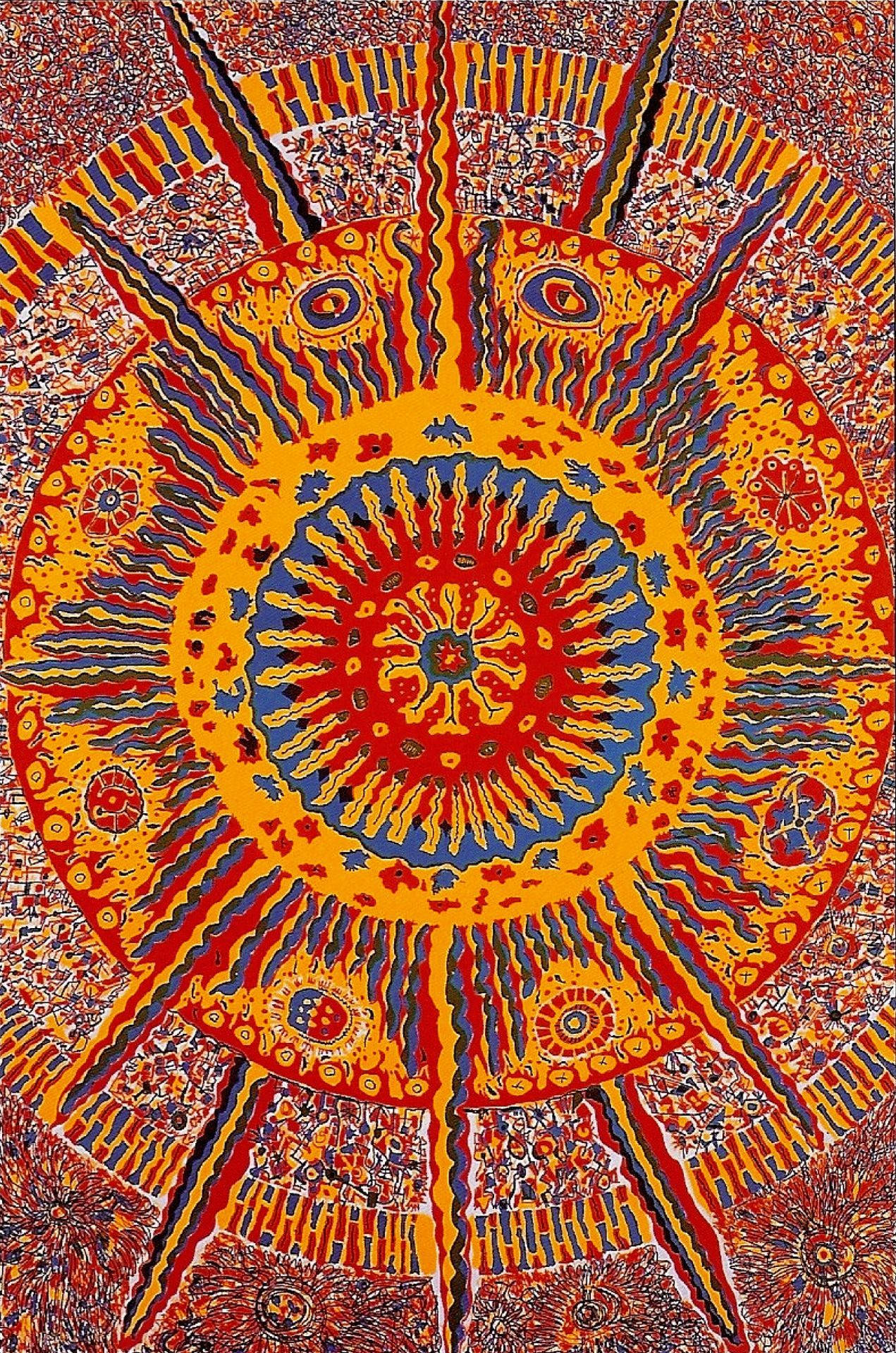 red, yellow, blue, Full HD Phone Wallpaper