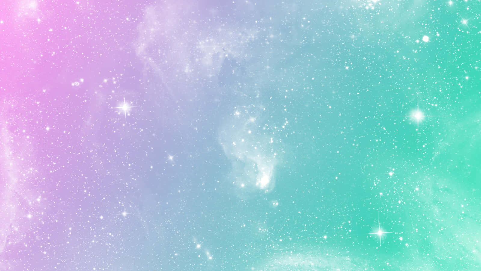 pastel galaxy, twinkling stars, soft nebulae, HD Desktop Wallpaper