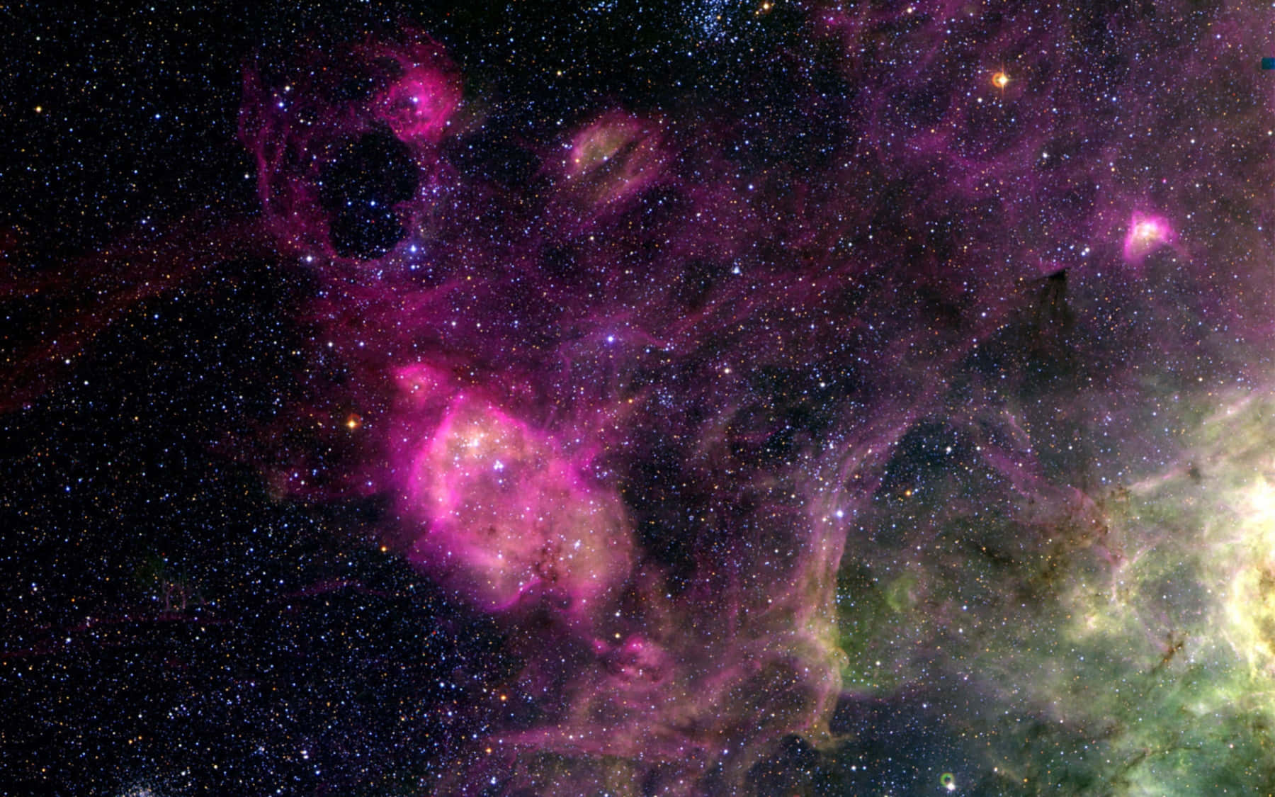 Hipster Galaxy Tumblr, cosmic clouds, pink, HD Desktop Wallpaper