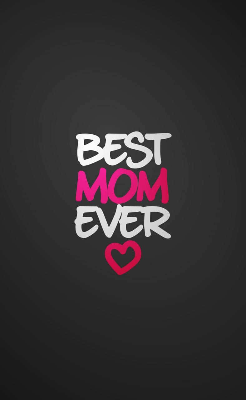 Cool Mom, BEST MOM EVER, white, HD Phone Wallpaper