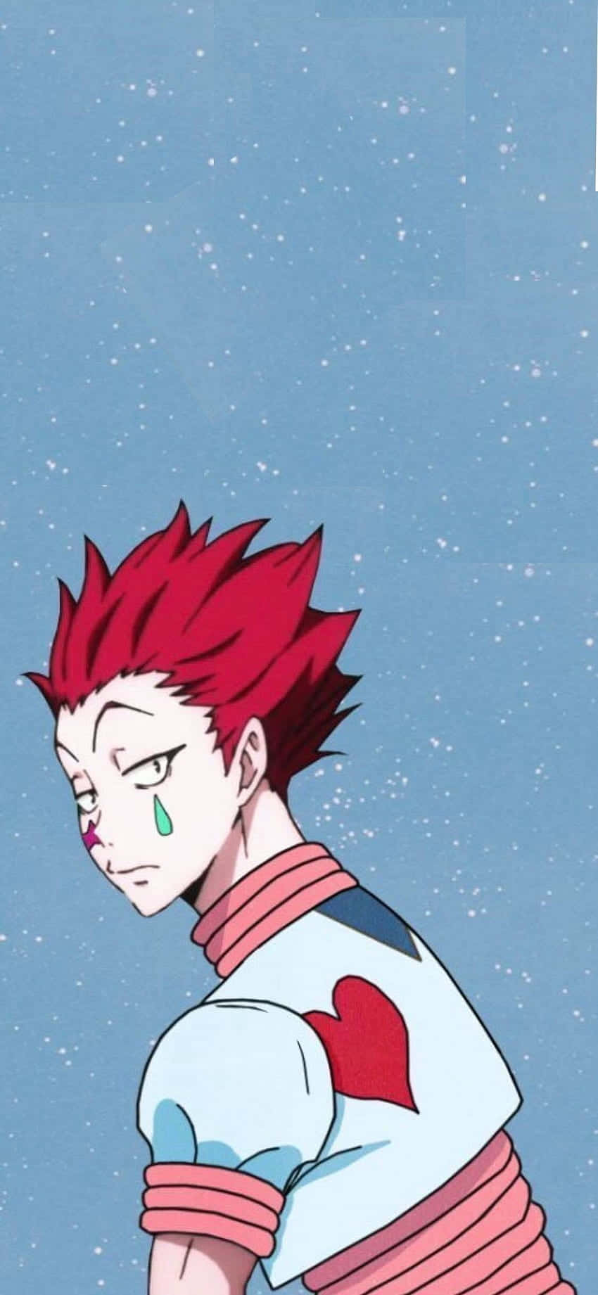 Hisoka, iPhone, red-haired, HD Phone Wallpaper