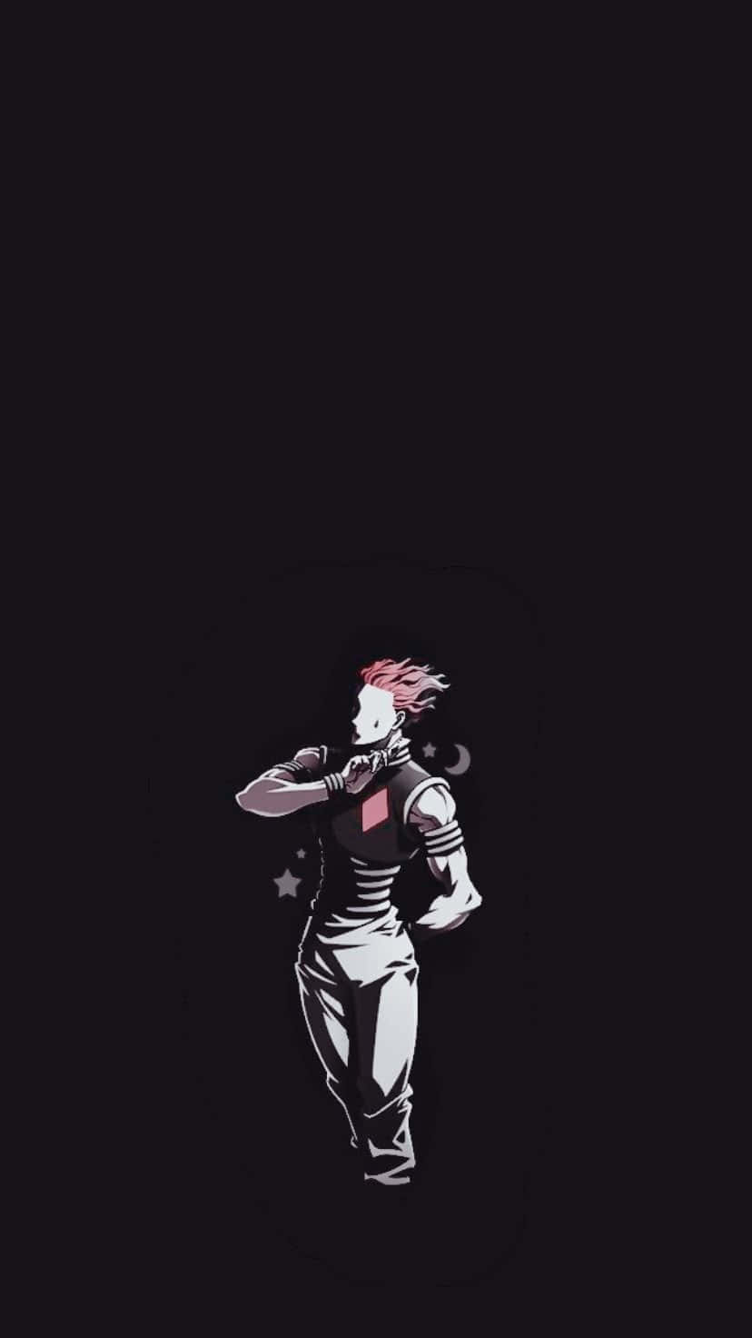 Hisoka, iPhone, pink hair, HD Phone Wallpaper