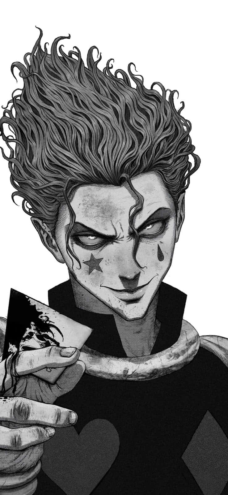 Hisoka, iPhone, anime character, HD Phone Wallpaper