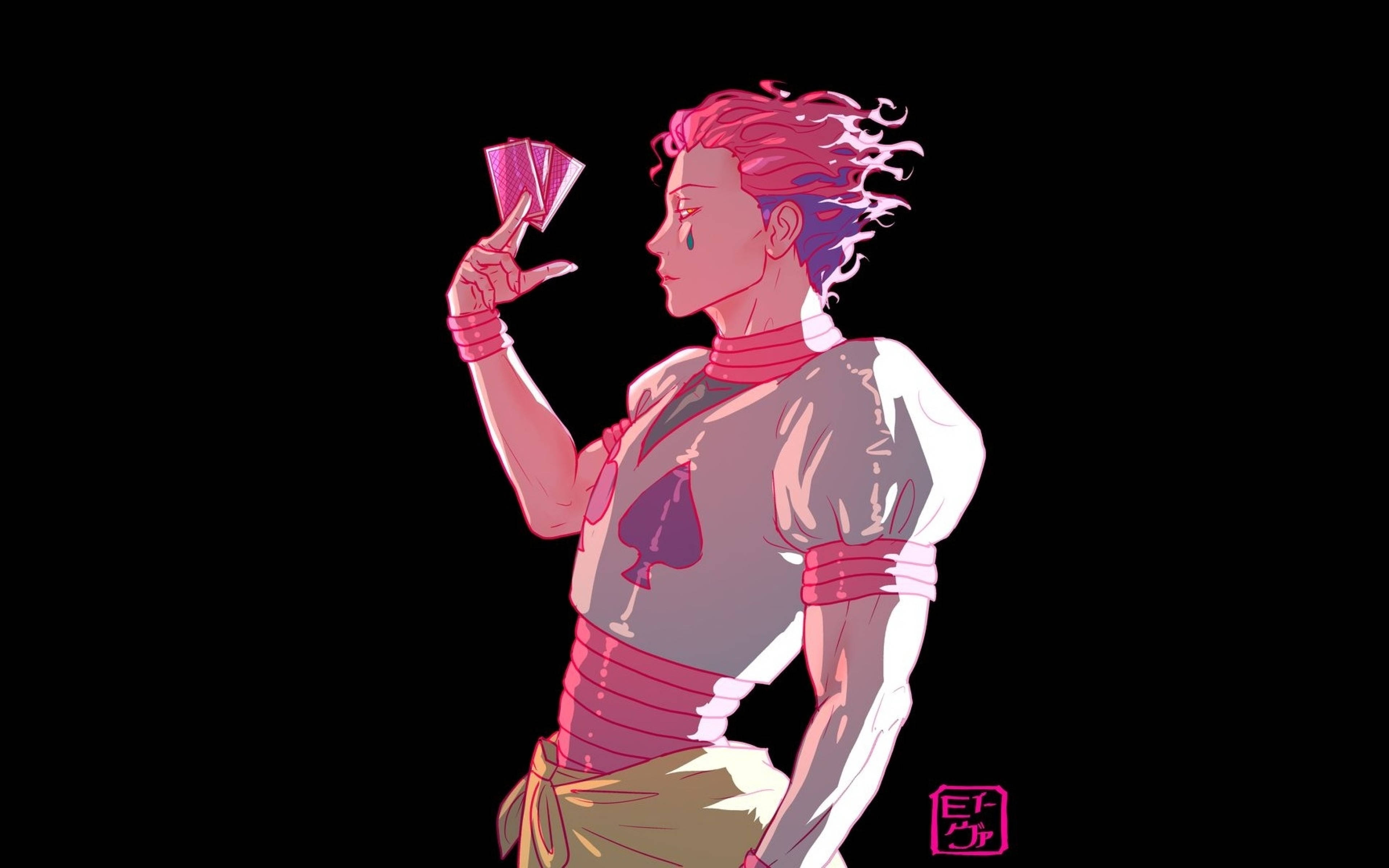 Hisoka, 4K, jester style, 4K Desktop Wallpaper