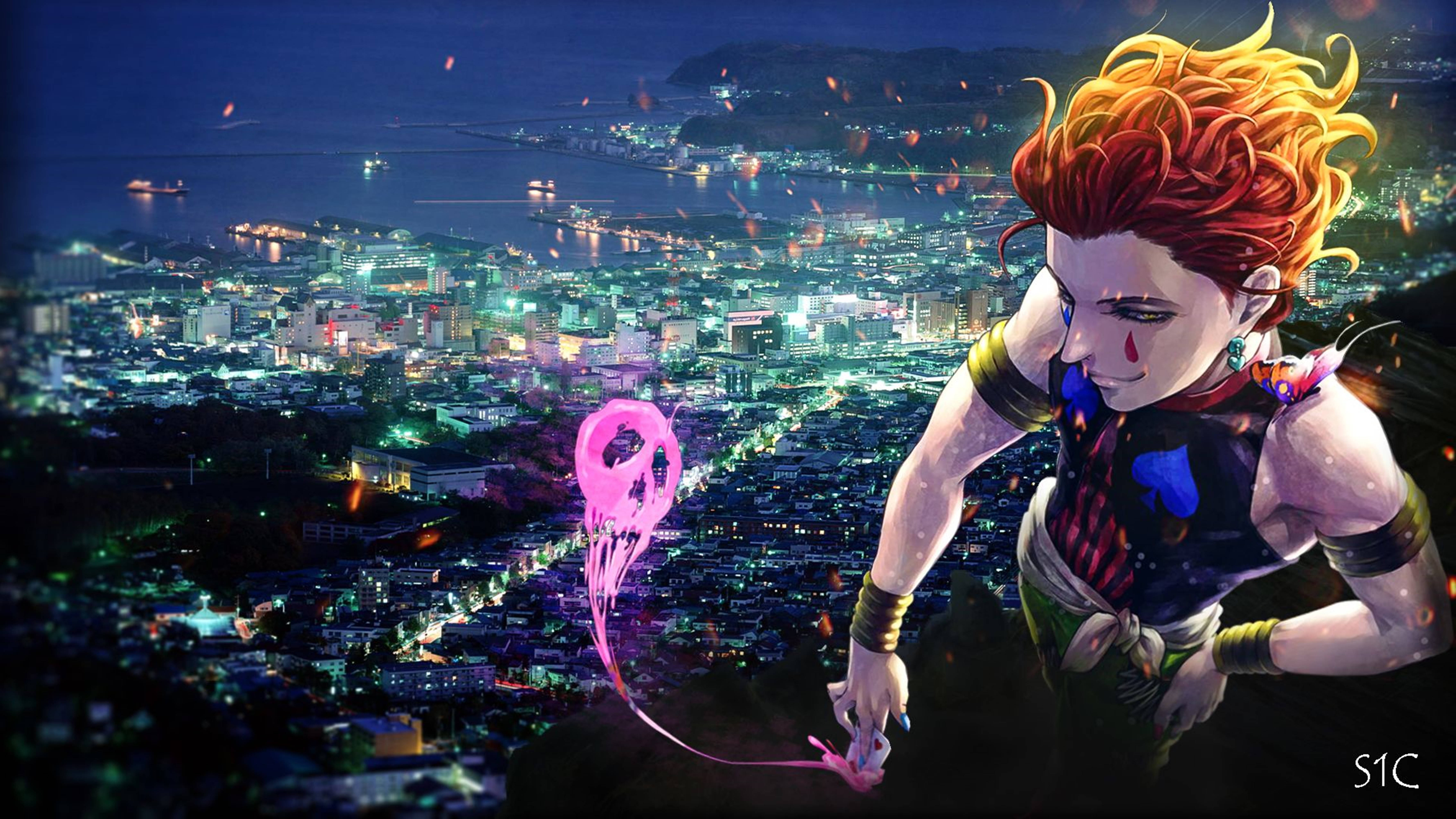 Hisoka, 4K, bungee gum skull, 5K Desktop Wallpaper