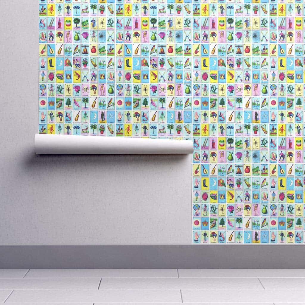 Hispanic, 1024 x 1024, colorful cartoon icons, SD Desktop Wallpaper