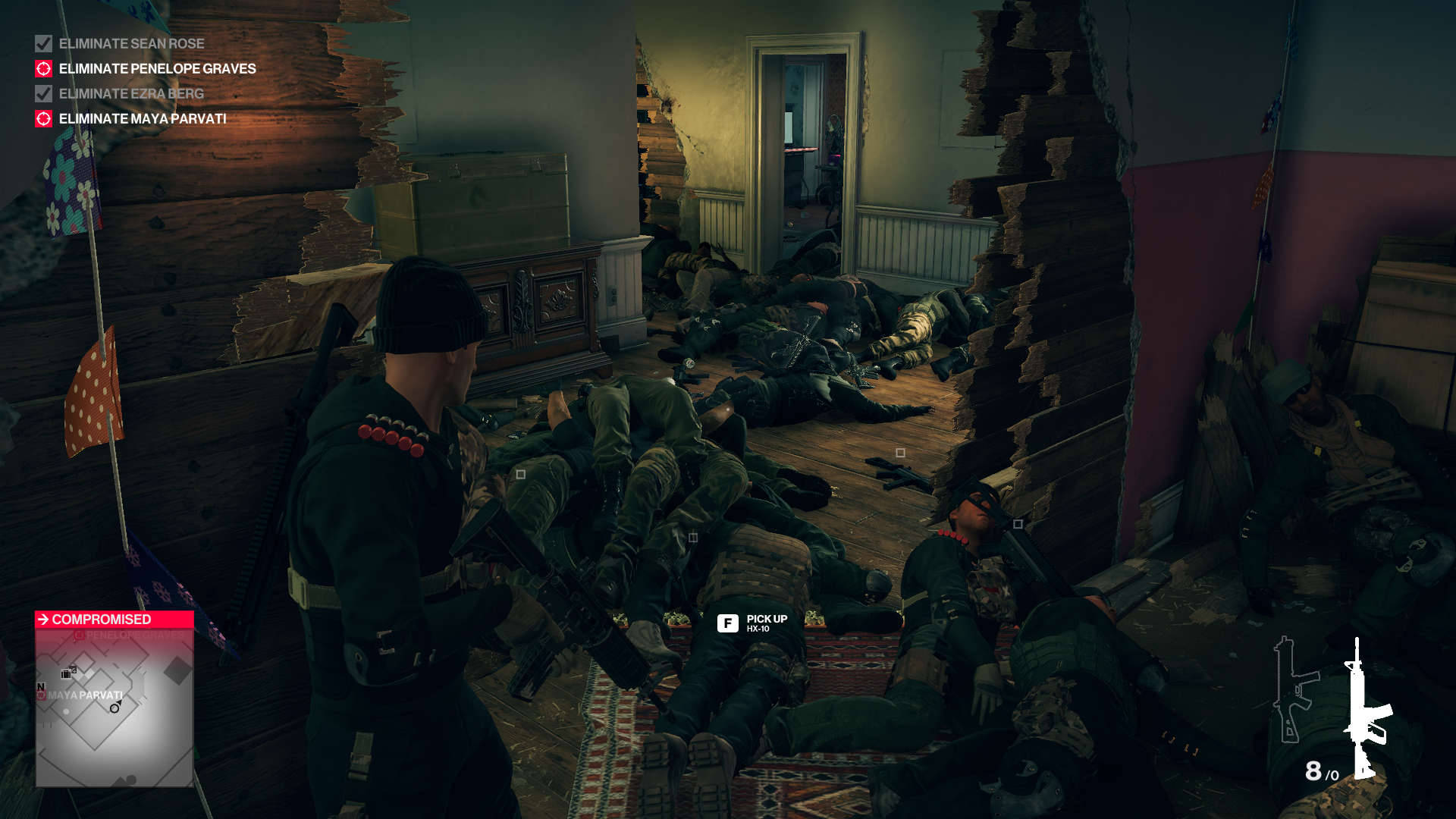 Hitman 2, shooting encounter, war, Full HD Desktop Wallpaper
