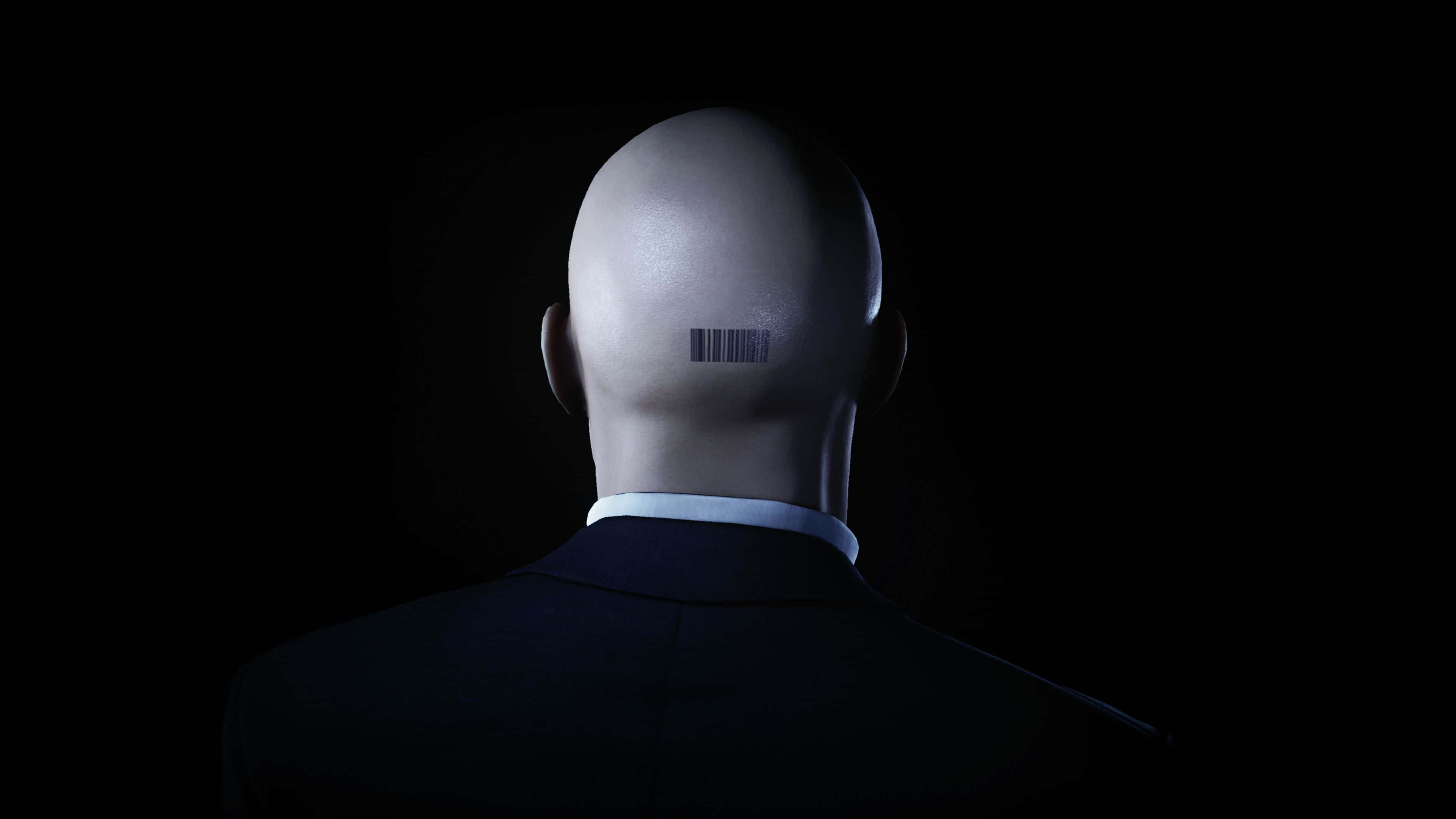 Hitman 3, mannequin head, barcode, 4K Desktop Wallpaper