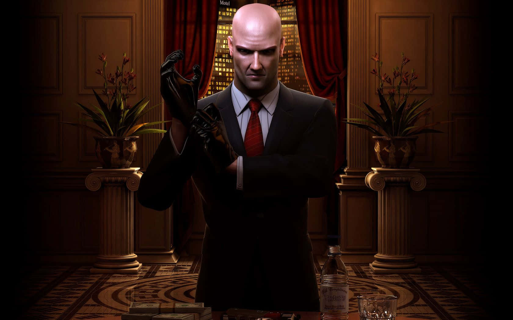 Hitman 3, bald man, suit, HD Desktop Wallpaper