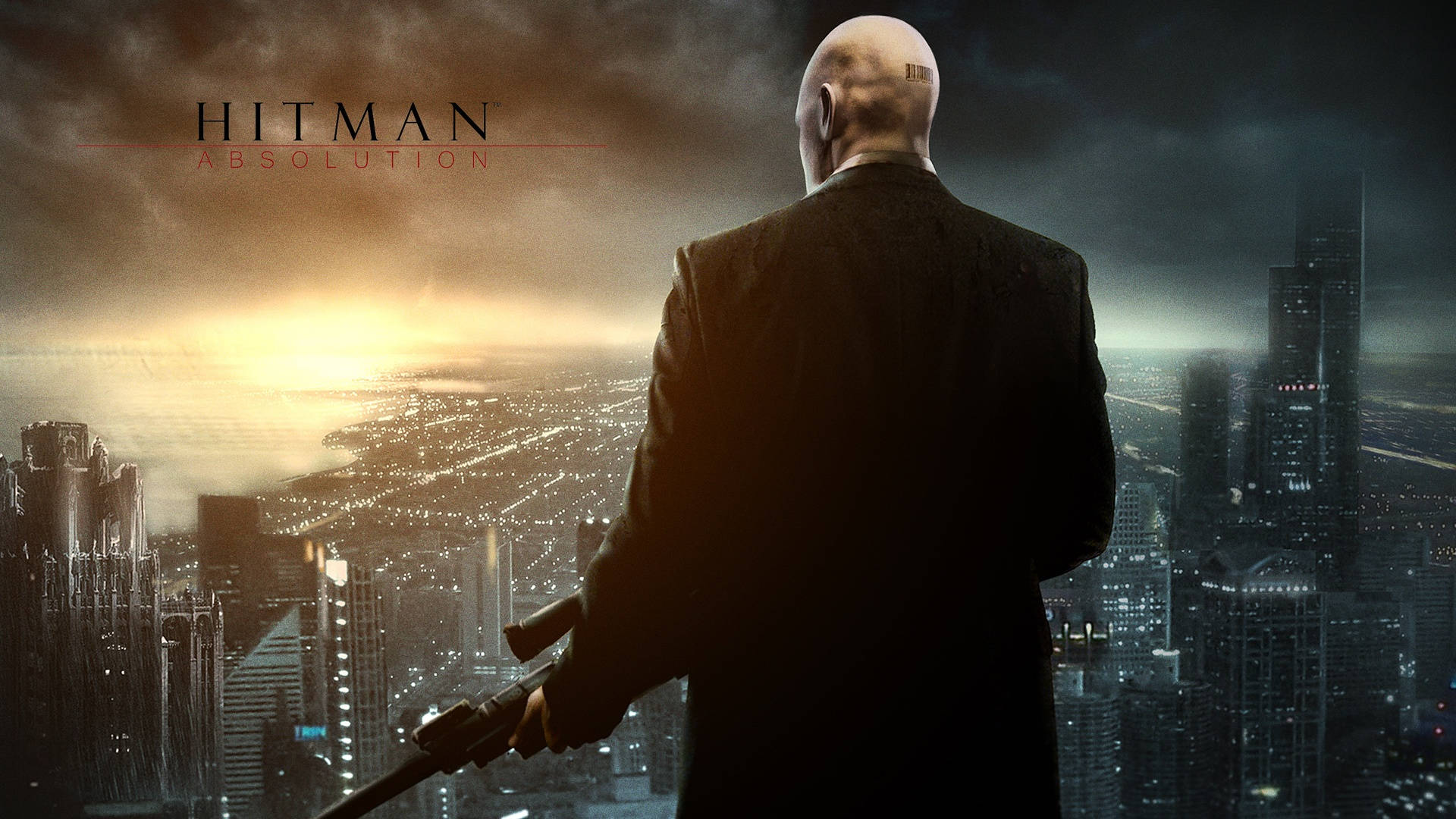 Hitman Absolution HD, dusk, cityscape, Full HD Desktop Wallpaper