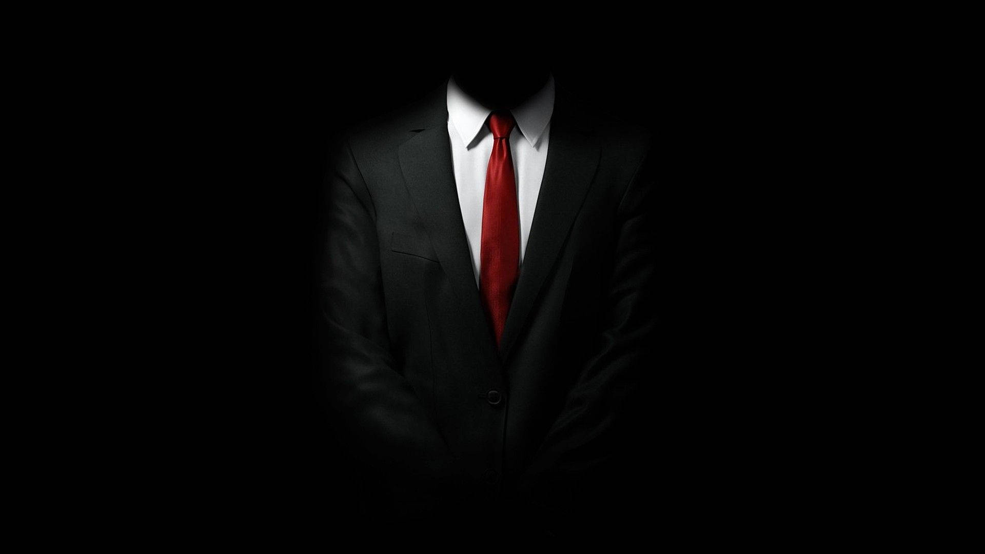 Hitman Absolution, black suit, red tie, Full HD Desktop Wallpaper