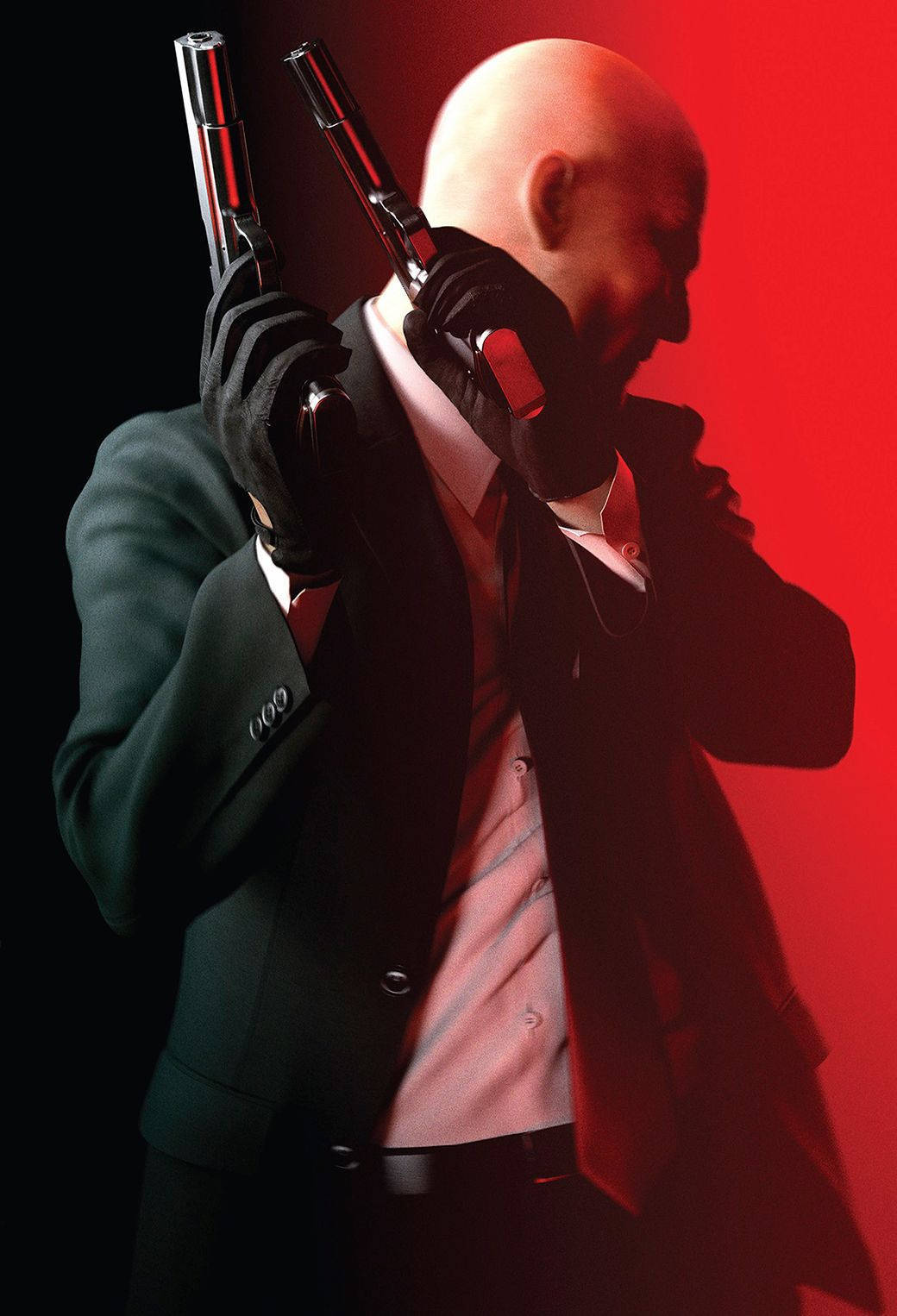 Hitman, bald man, dark suit, HD Phone Wallpaper