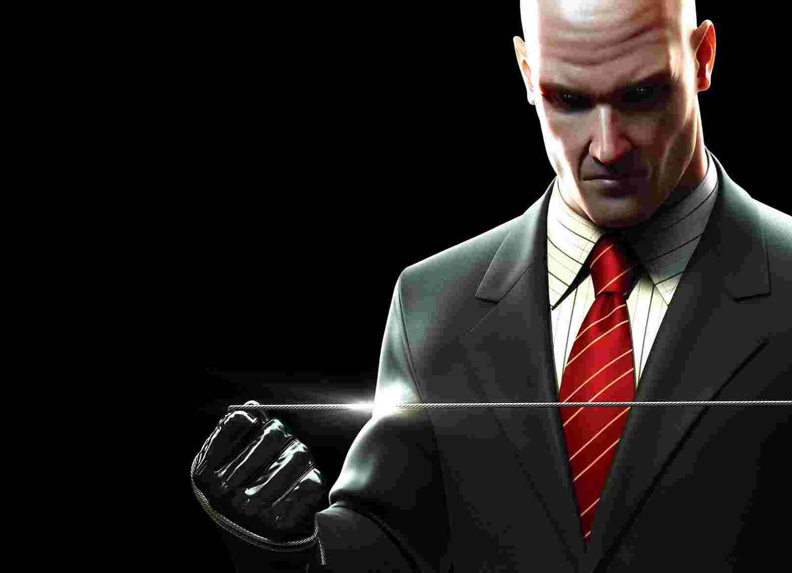 Hitman 2018, Agent 47, garrote, HD Desktop Wallpaper
