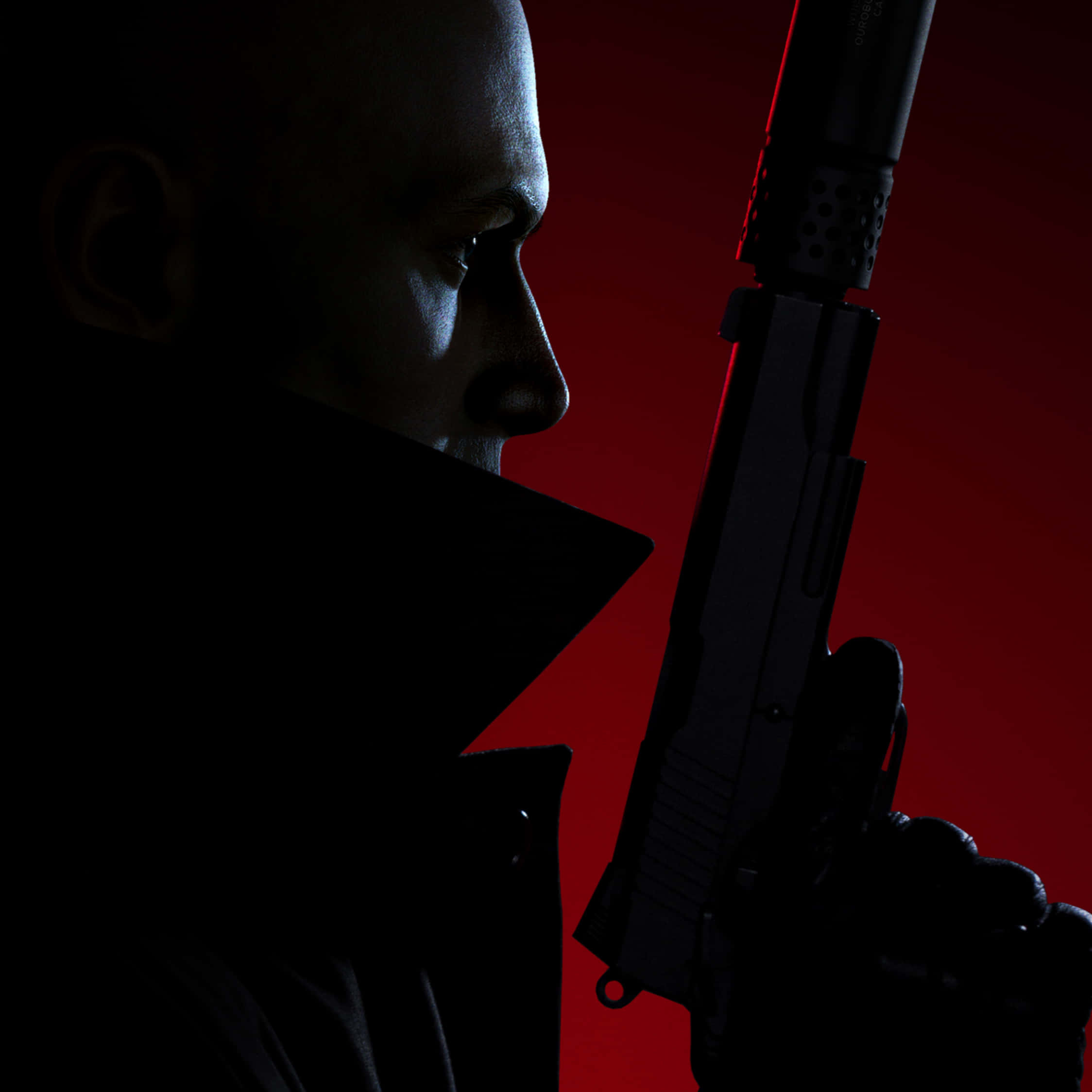 Hitman 3, Agent 47, pistol, Full HD Desktop Wallpaper