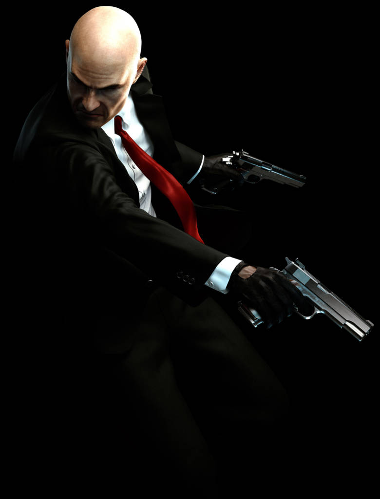 Agent 47, Hitman 2018, black suit, SD Phone Wallpaper