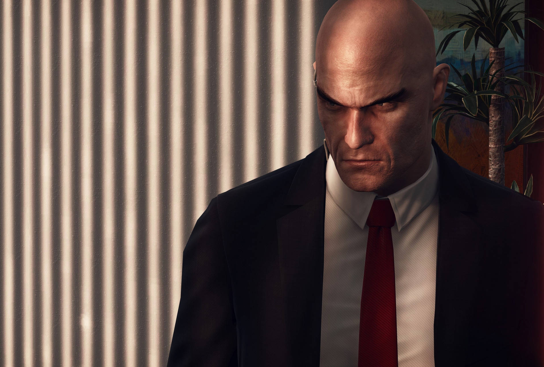 Hitman Black, 1898, black suit, HD Desktop Wallpaper
