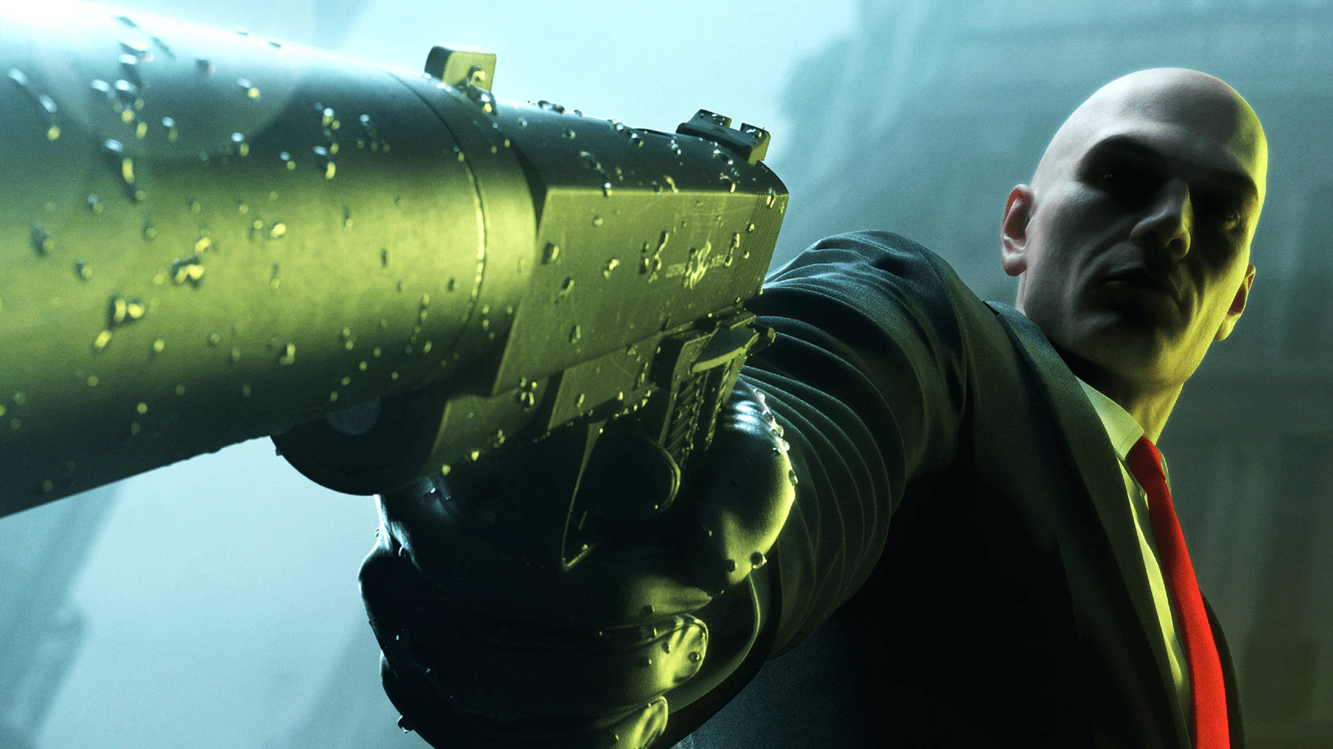 Hitman, bald assassin, suit, Full HD Desktop Wallpaper