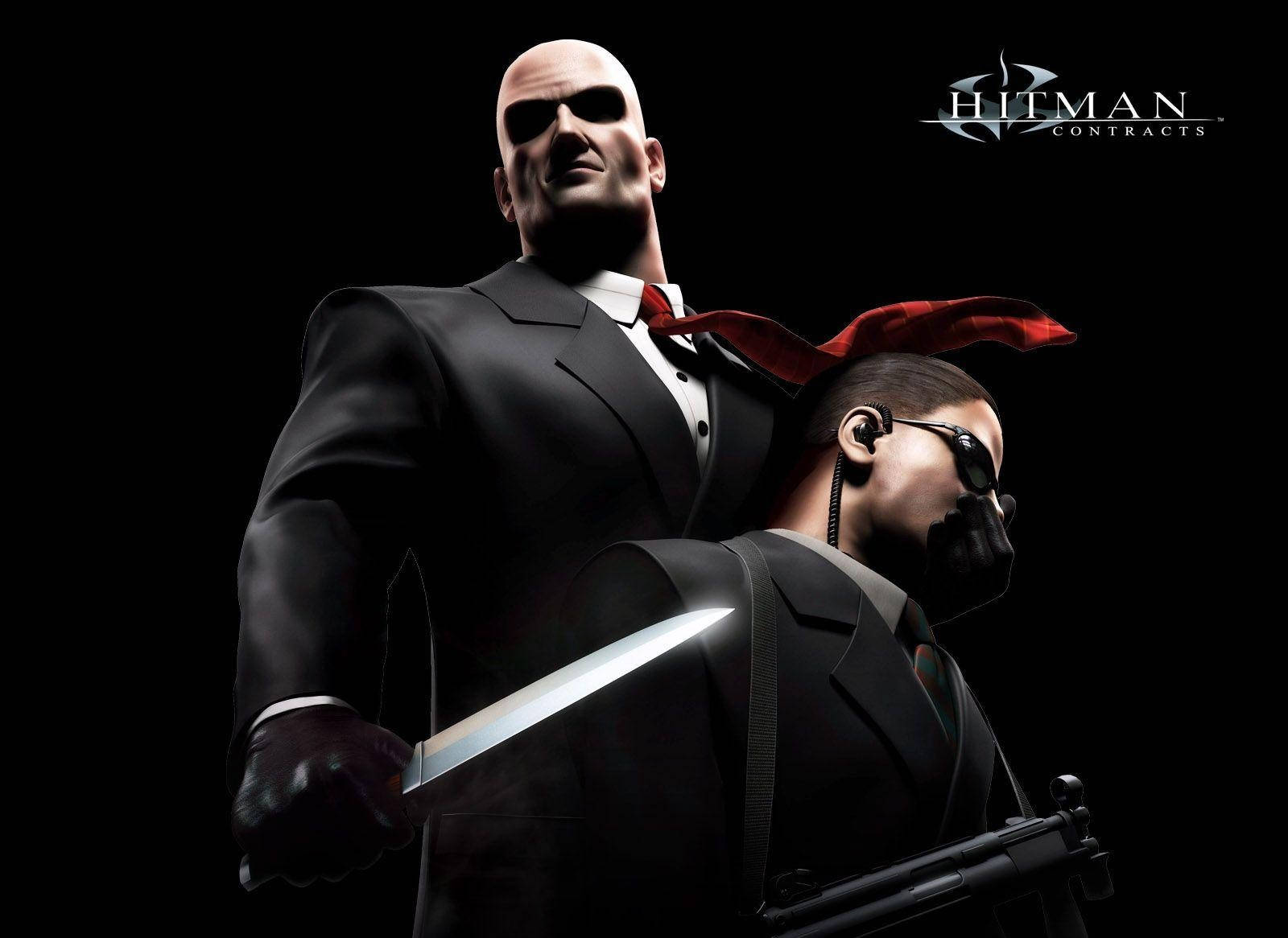 Hitman Contracts, assassin, black suit, HD Desktop Wallpaper