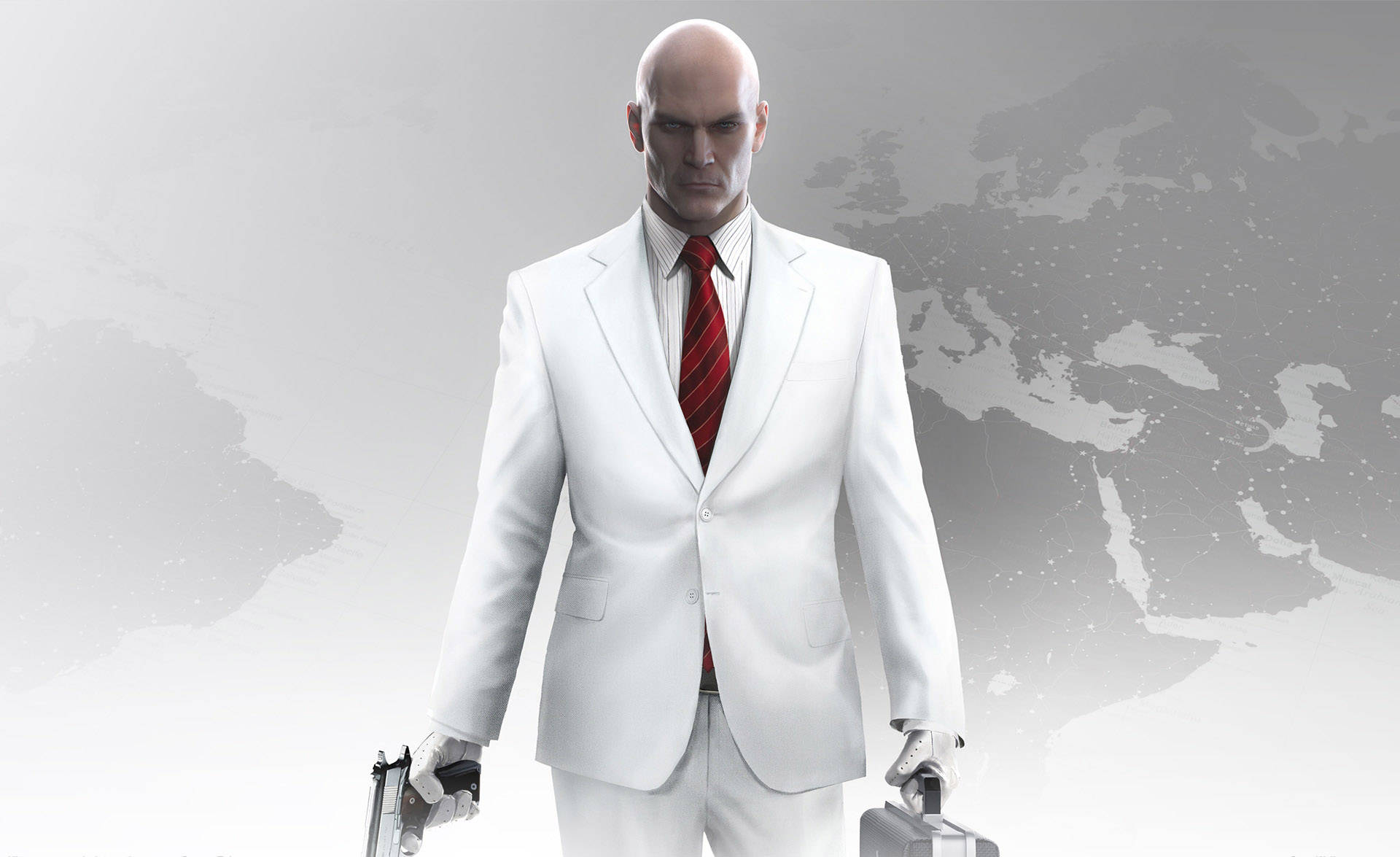 Hitman, iPhone, bald man, Full HD Desktop Wallpaper