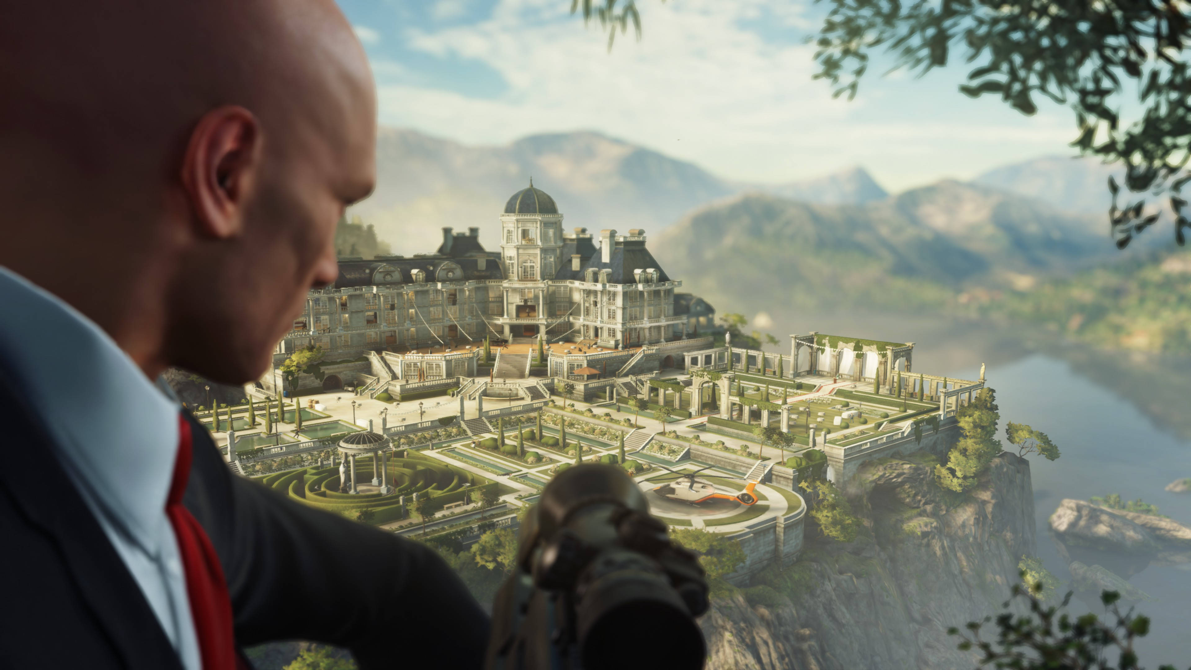 Hitman, iPhone, sniper rifle, 4K Desktop Wallpaper