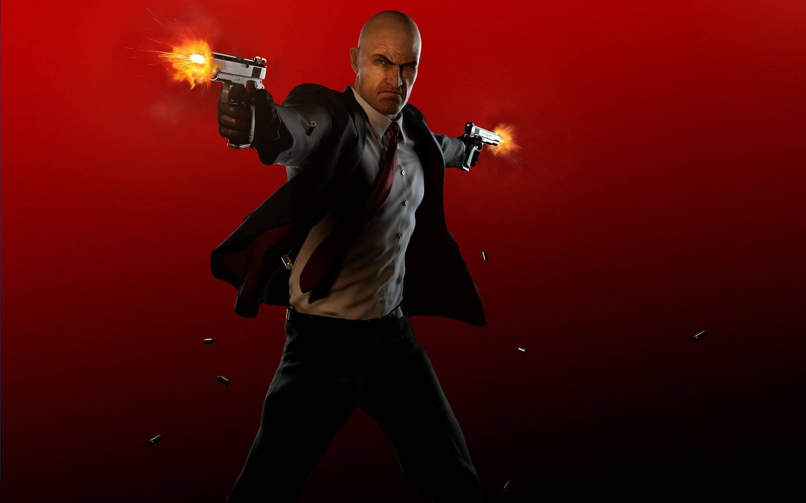Hitman, bald man, suit, HD Desktop Wallpaper