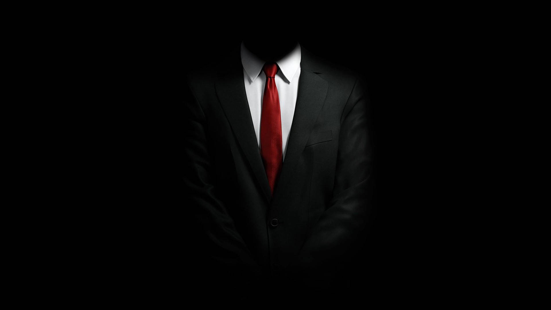 Hitman, HD Iconic Suit And Tie, black suit, Full HD Desktop Wallpaper