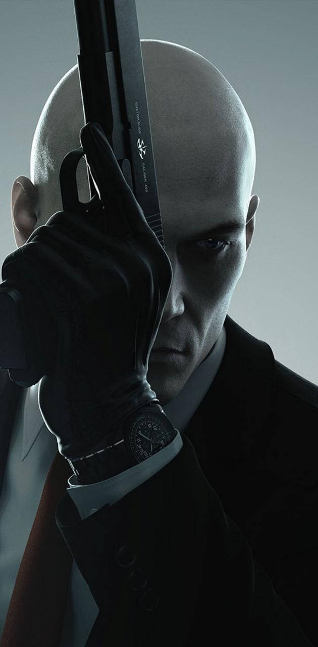 Hitman, black suit, glove, HD Phone Wallpaper