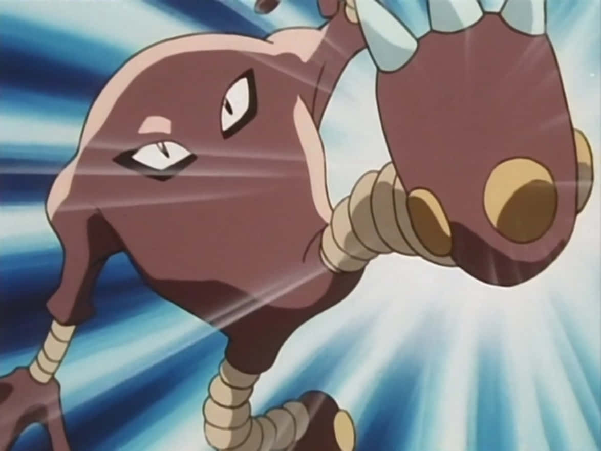 Hitmonlee, anime, brown, SD Desktop Wallpaper