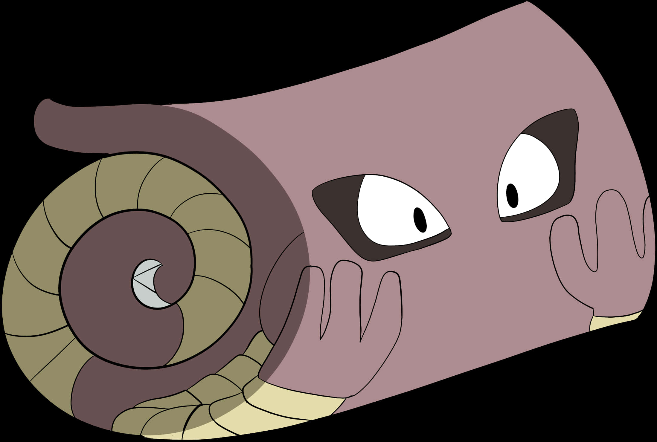 Hitmonlee, purple, spiraled horns, Full HD Desktop Wallpaper