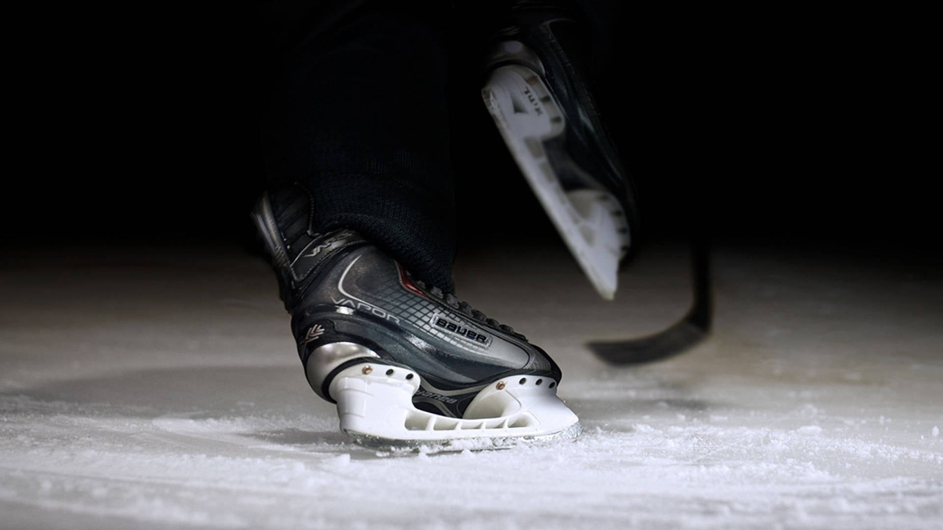 ice hockey skates, blade, black ice skate, Full HD Desktop Wallpaper
