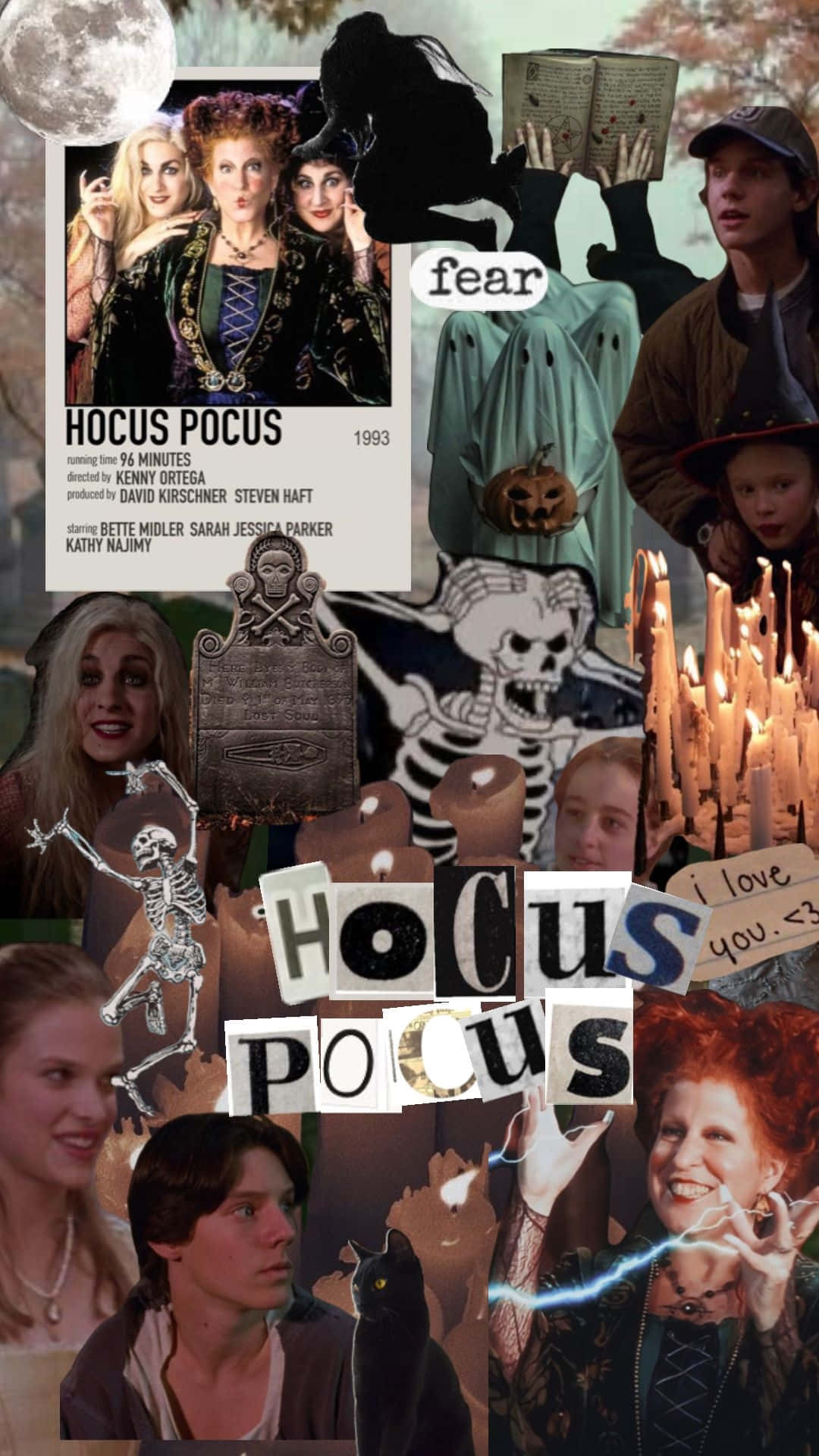 Hocus Pocus, witches, candles, Full HD Phone Wallpaper