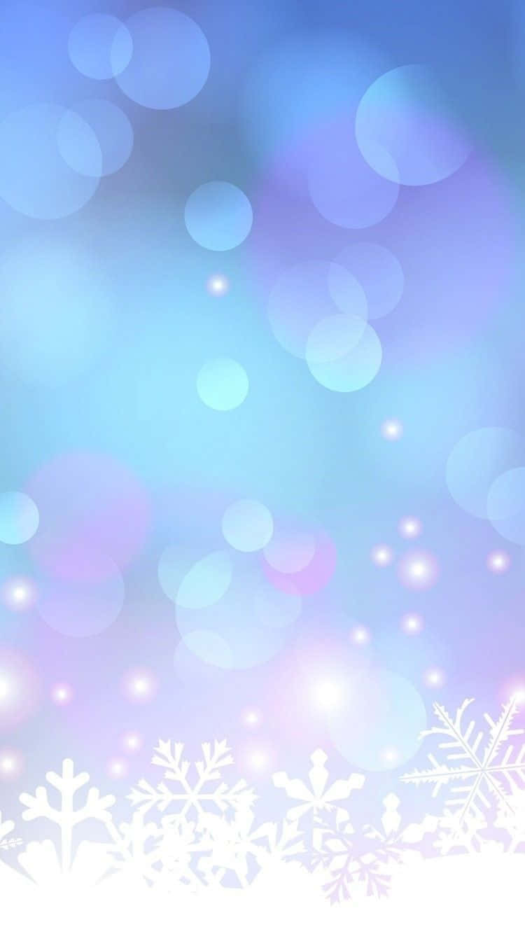 holiday iphone, pastel blue, purple, HD Phone Wallpaper