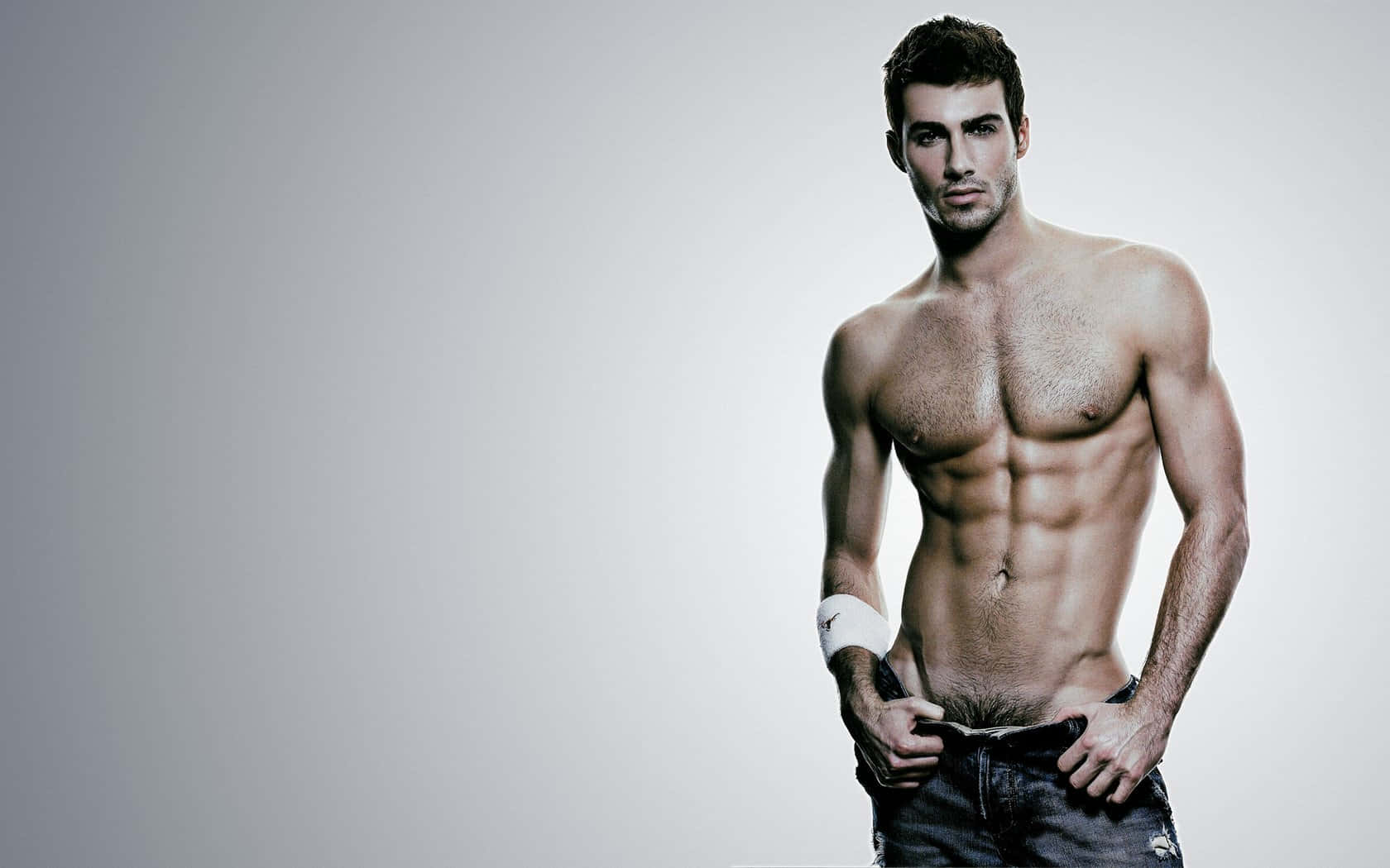Hombres Guapos, shirtless, muscular, HD Desktop Wallpaper