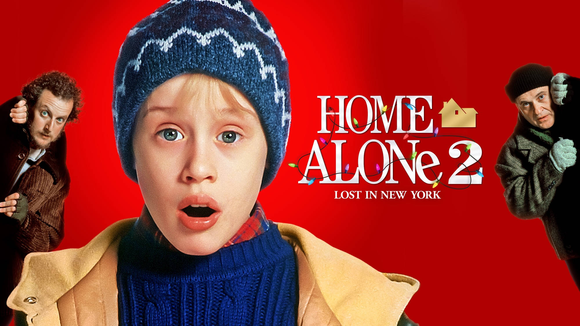 Home Alone 2, promotional poster, young boy, Full HD Desktop Wallpaper