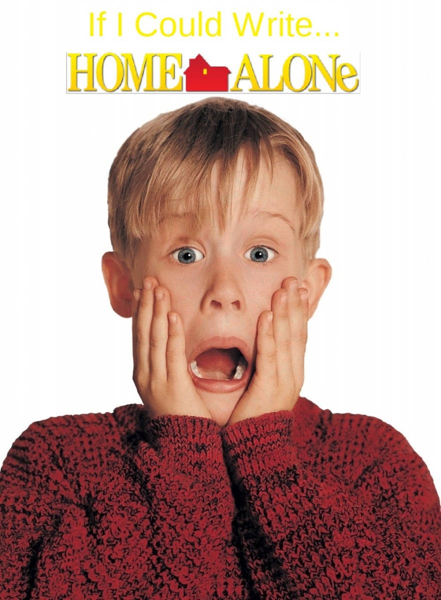 Home Alone, red sweater, wide eyes, SD Phone Wallpaper