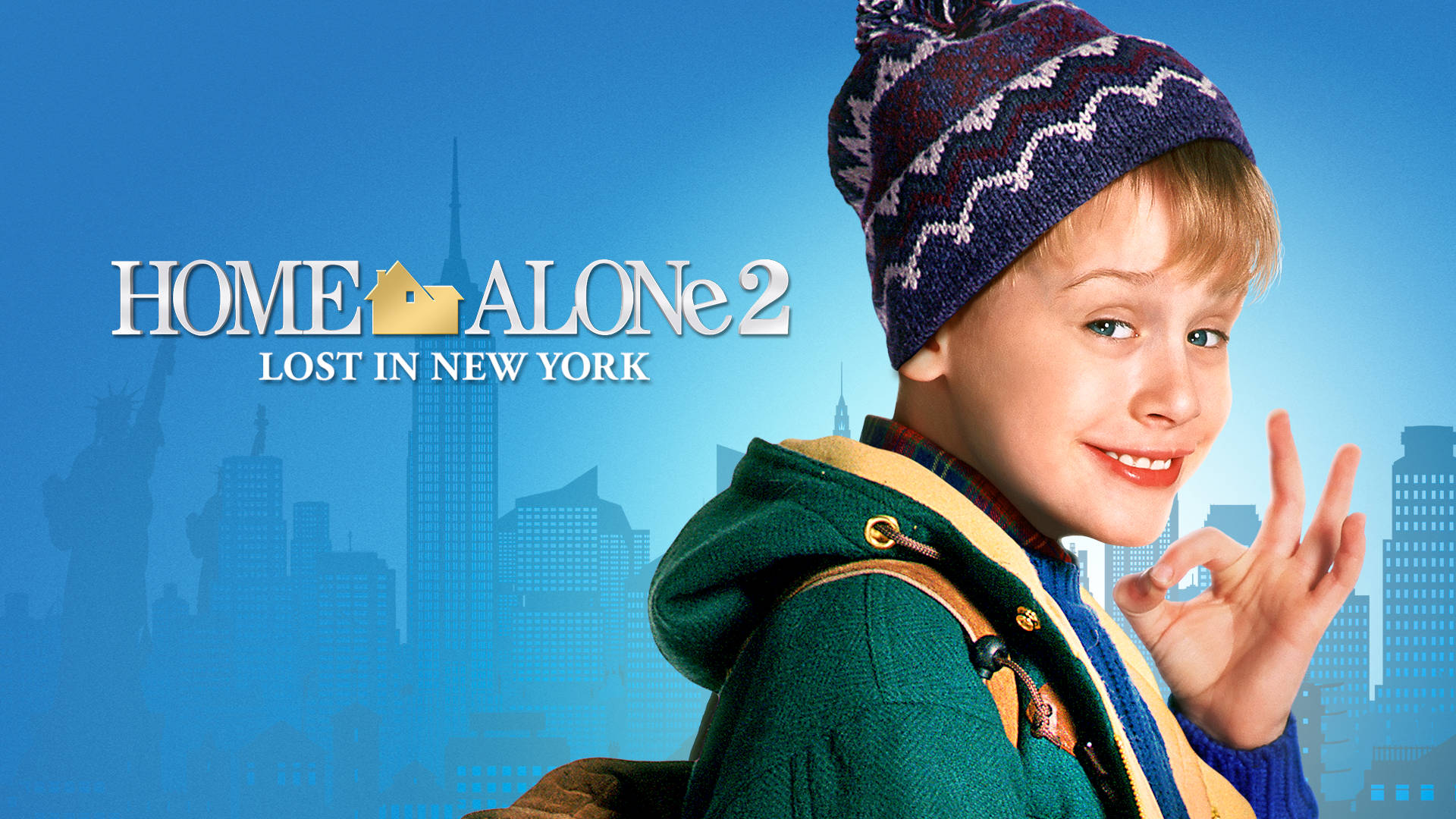 Home Alone, okay gesture, knit hat, Full HD Desktop Wallpaper