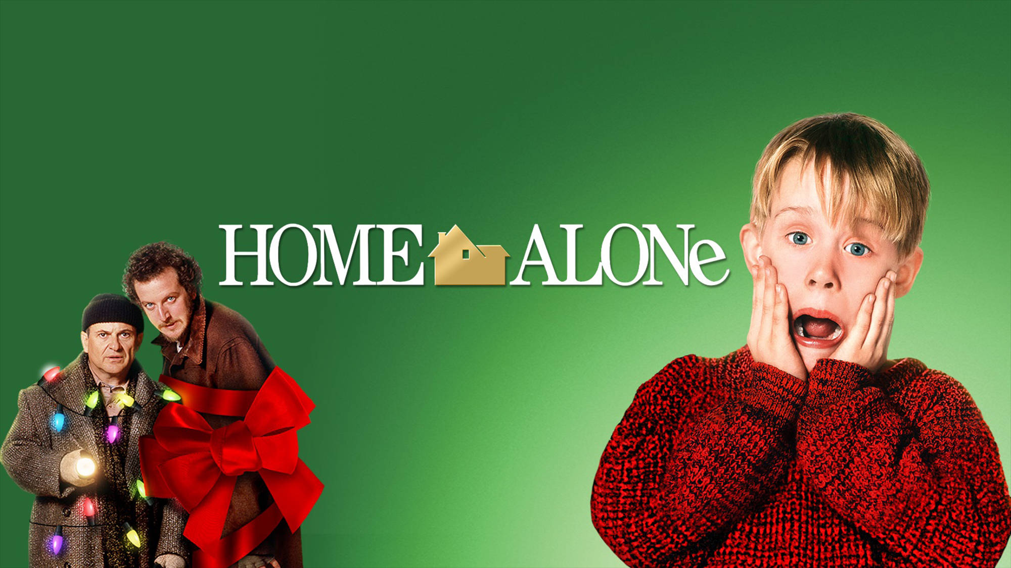 Home Alone, red sweater, burglars, Full HD Desktop Wallpaper