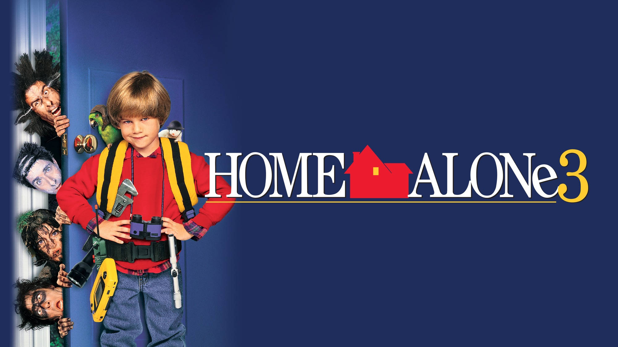 Home Alone, red shirt, tool belt, Full HD Desktop Wallpaper
